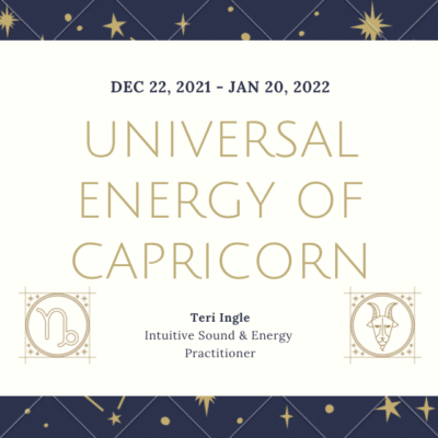 The Universal Energy of Capricorn 2021-2022