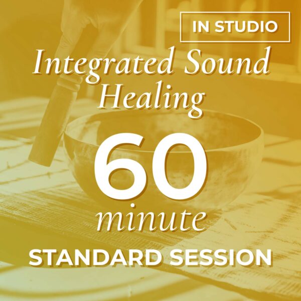 Integrated Sound Healing Session - 60 Minutes - In Studio